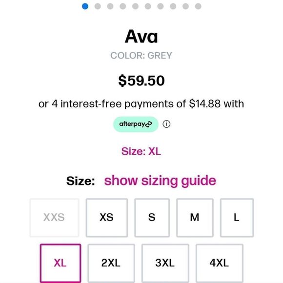 New POP Fit mesh insert bandage leggings heathered gray - Picture 4 of 10